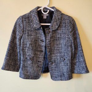 3/4 sleeve suit jacket